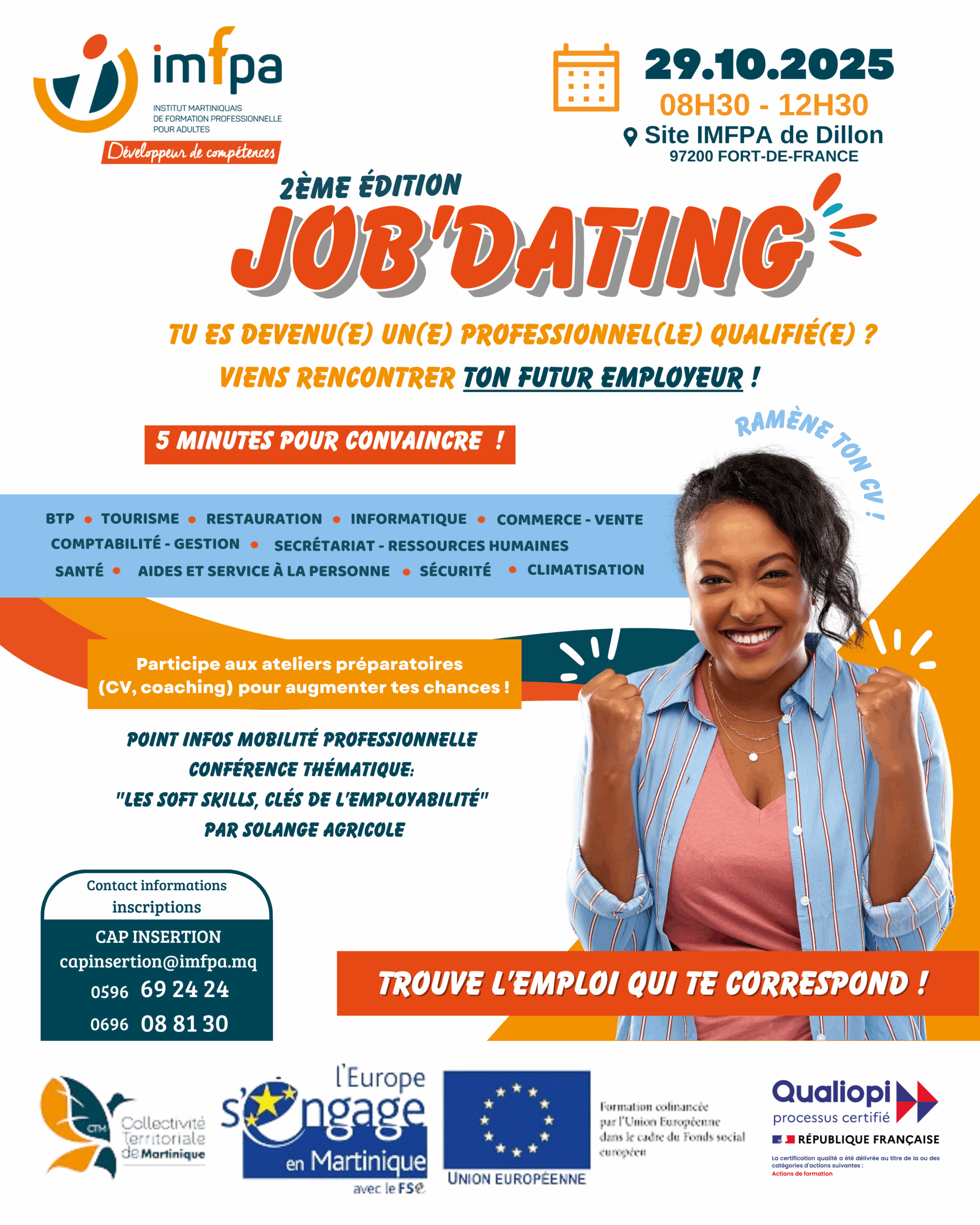 FLYER 2ÈME ÉDITION JOB'DATING STAGIAIRES