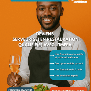 Métier qui recrute : Serveur en Restauration